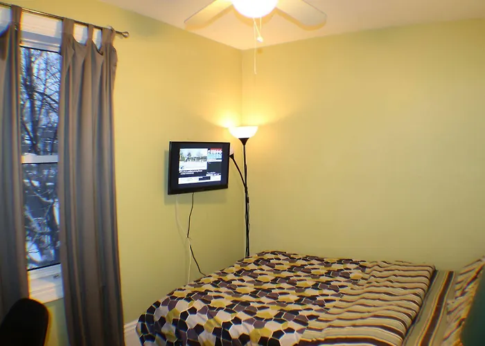 Quarto com cama queen